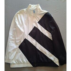 Adidas Equipment ADV/91-17 Black White Bold Track Top Zip Front Jacket Sz. 2XL
